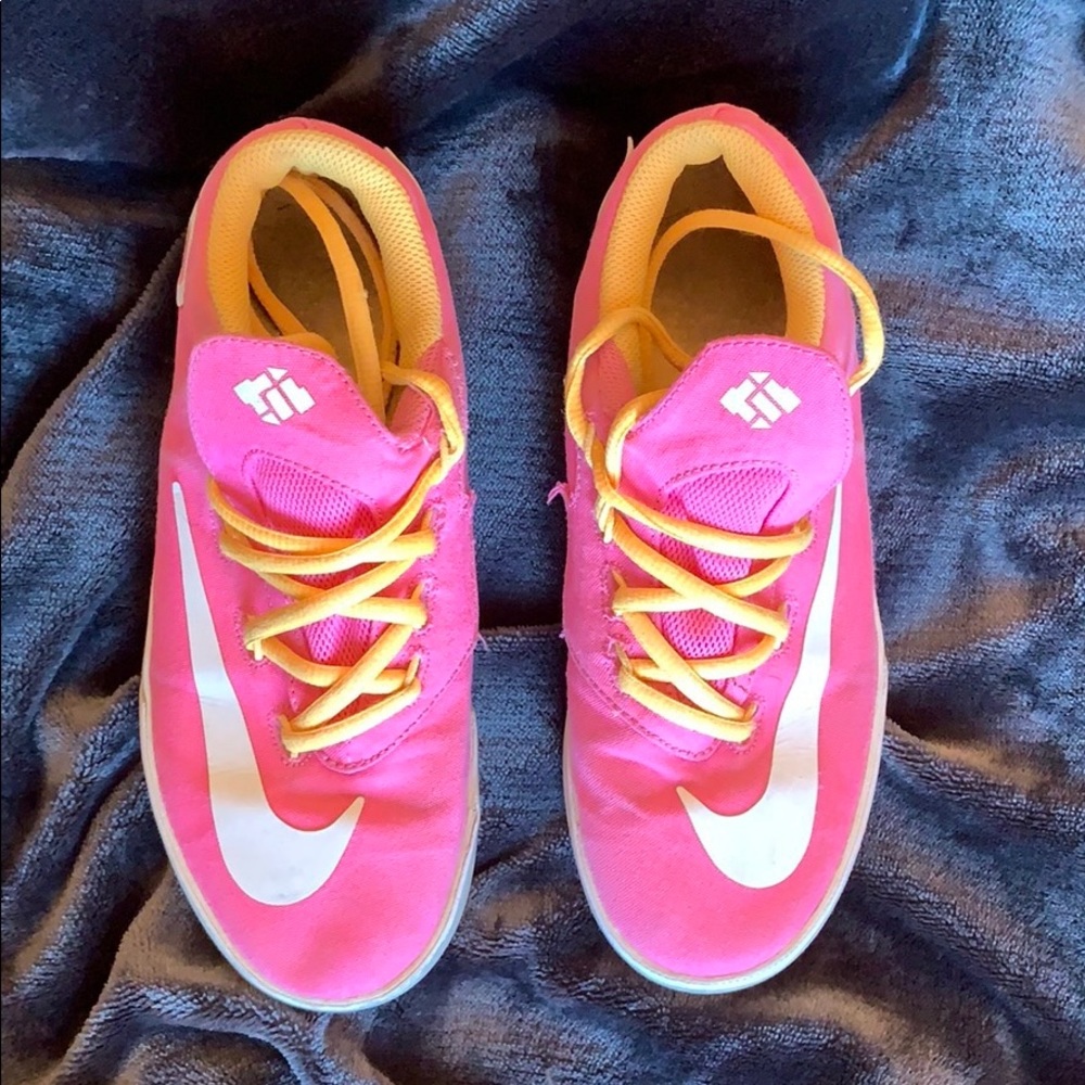 Nike KD Pink Sneakers Size 3.5 Youth